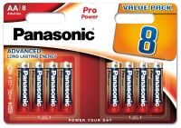 Batterie 1,5V Mignon AA LR6PPG/8BW