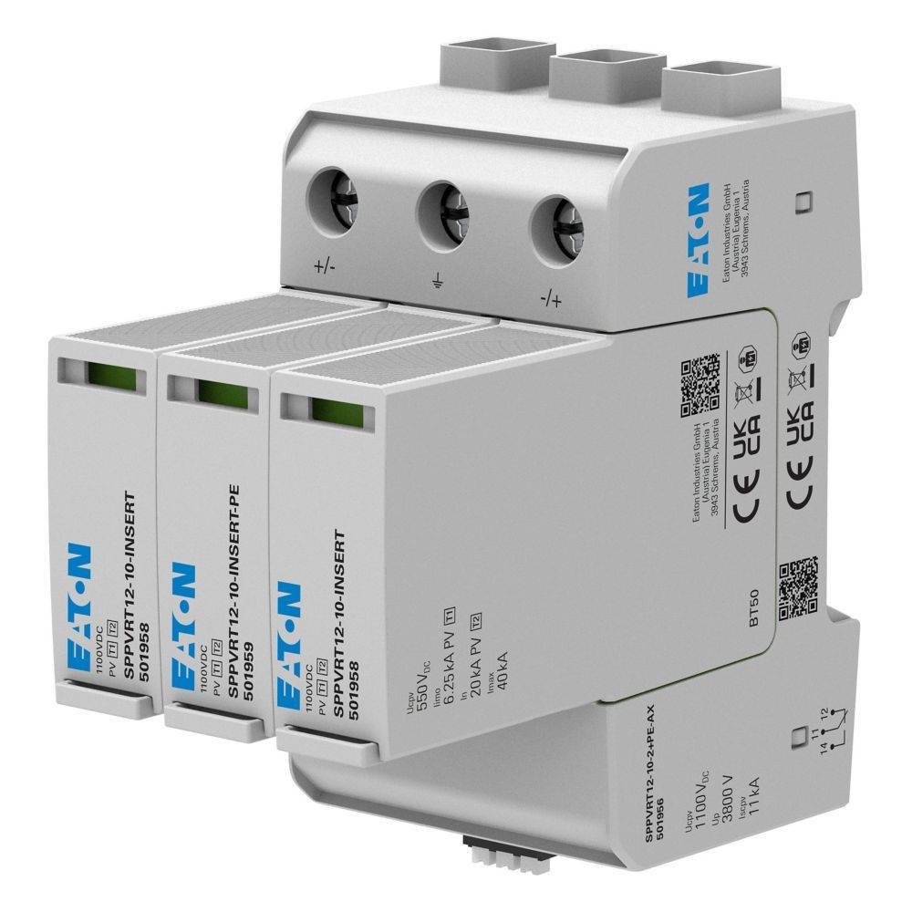 PV-Überspannungsschutz SPPVRT12-10-2+PE-AX