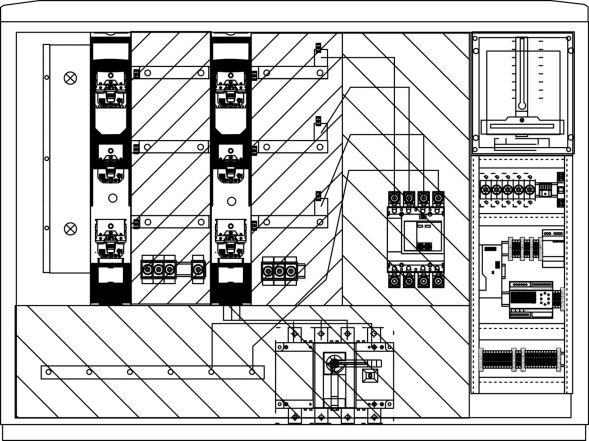 Wandlerschrank Freiluft WSP832S.N5.T1SS31