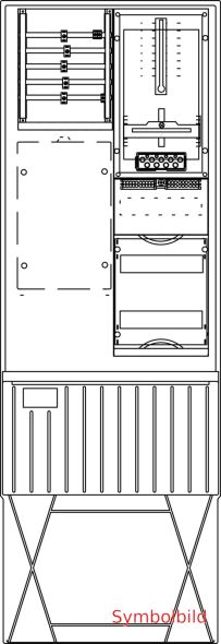 Zähleranschlusssäule ZS321.N2.24