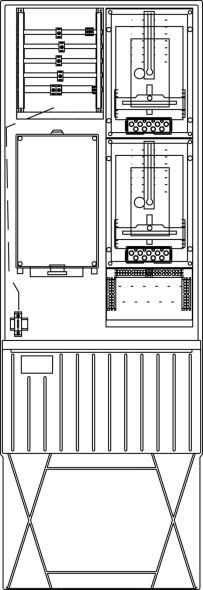 Zähleranschlusssäule ZS322.S4