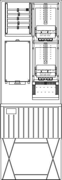 Zähleranschlusssäule ZS322.W2