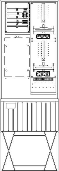Zähleranschlusssäule ZS322T.N1.12