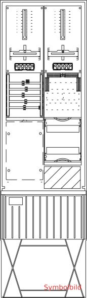 Zähleranschlusssäule ZS342.N1.12A