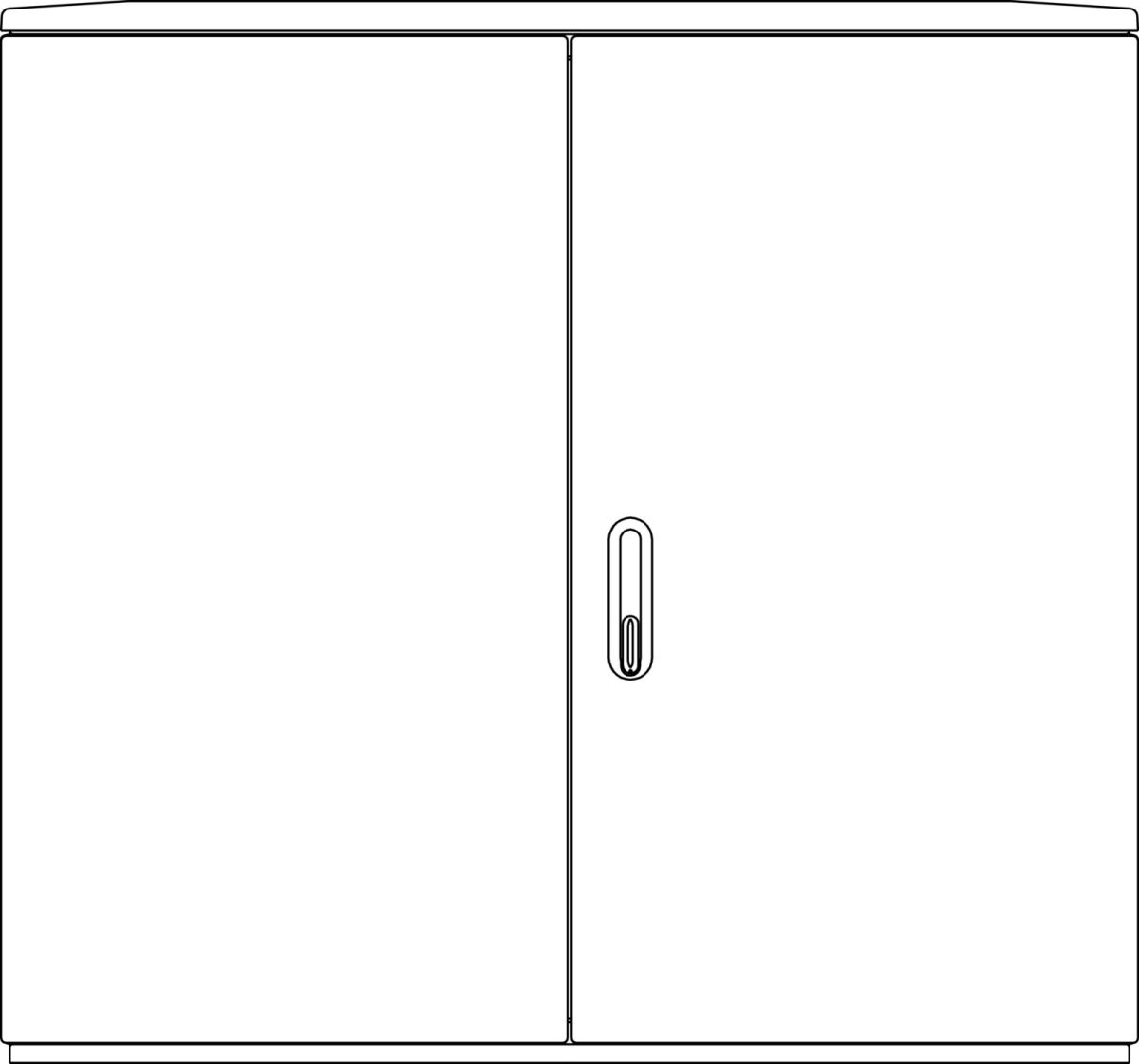 Polyesterschrank 10050870