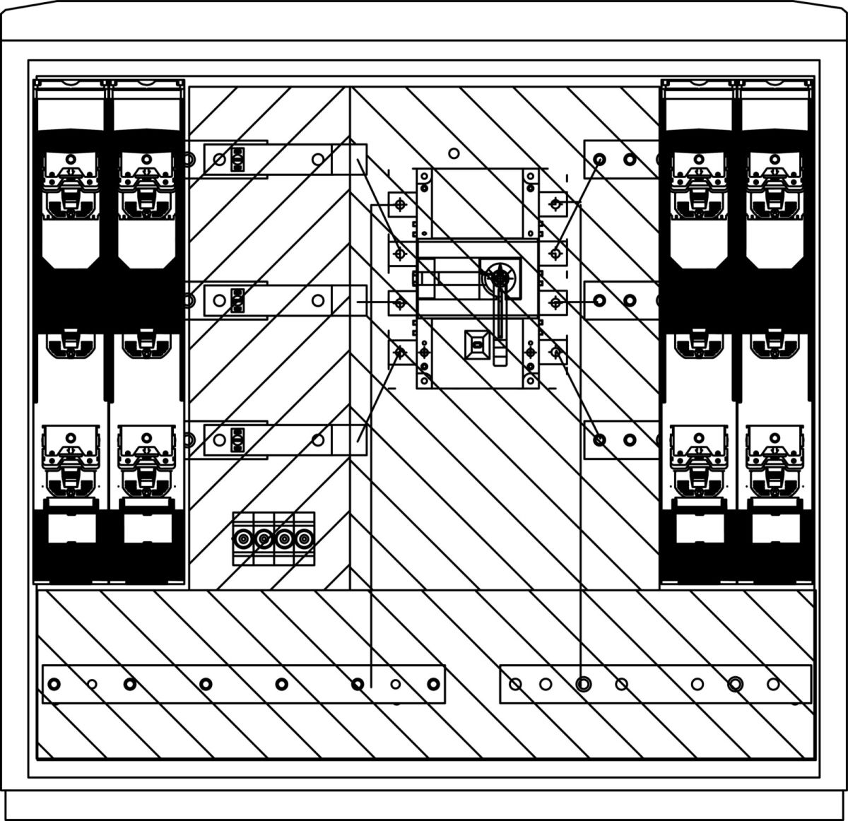 Wandlerschrank Freiluft WS825.N5.T2S231