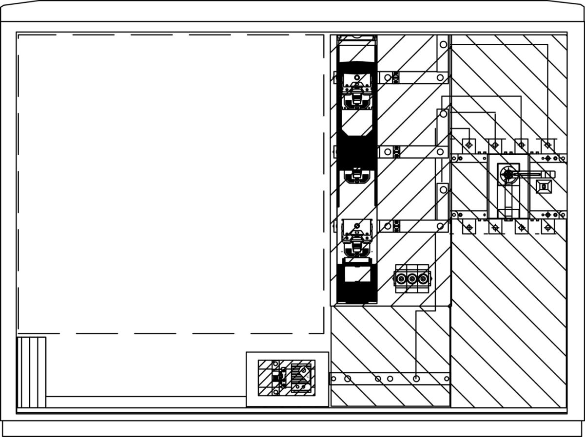 Wandlerschrank Freiluft WS832.N5.T1S11