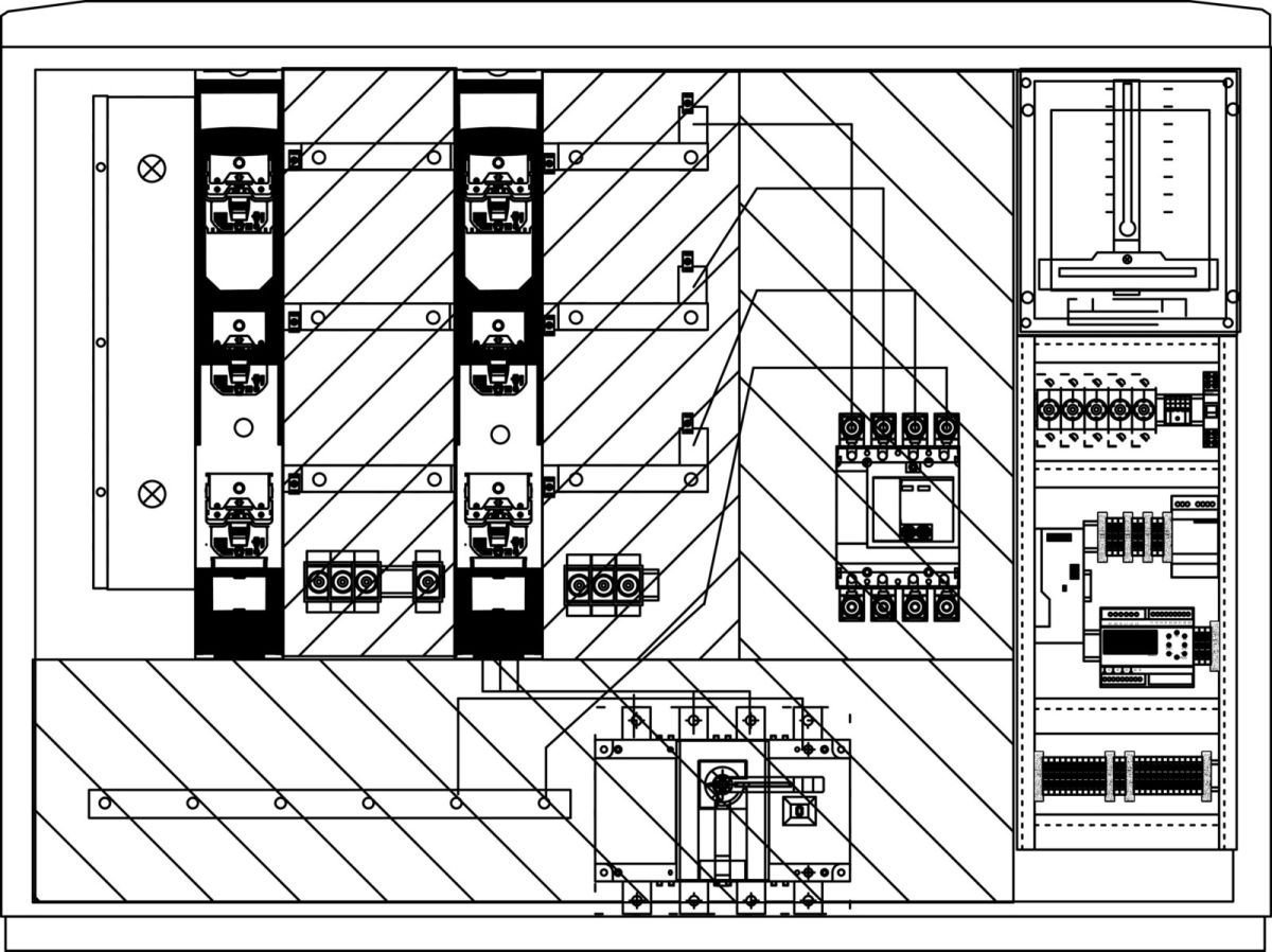 Wandlerschrank Freiluft WSP832S.N5.T1SS31