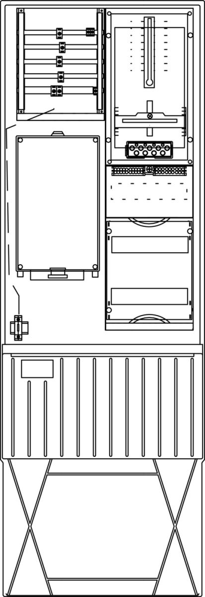 Zähleranschlusssäule ZS321.N5.36
