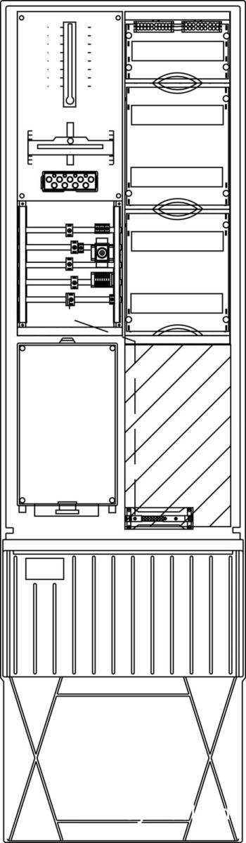 Zähleranschlusssäule ZS341.S1.12V