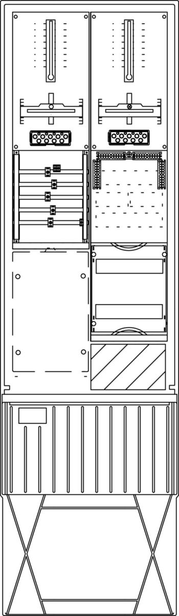 Zähleranschlusssäule ZS342.N1.36