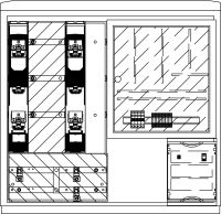 Wandlerschrank Freiluft WS822L.S3.N1111