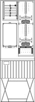 Zähleranschlusssäule ZS322.W1