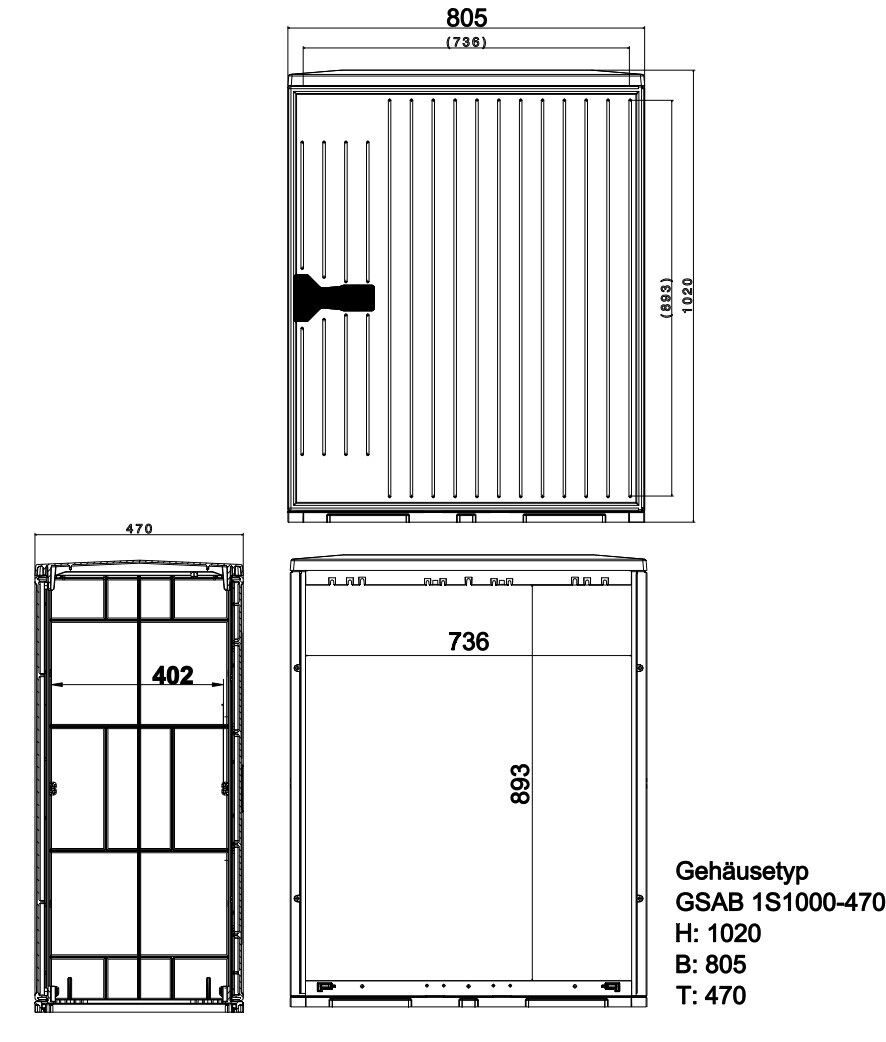 Normkabelverteilerschrank 1S1000-470MDS