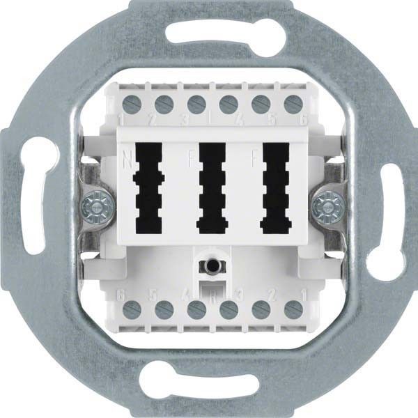 TAE-Anschlussdose 454409 polarweiß matt