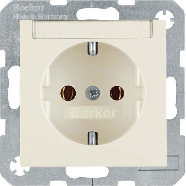 SCHUKO-Steckdose 47508982 weiß glänzend
