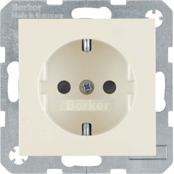 SCHUKO-Steckdose 47238982 weiß glänzend