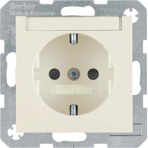 SCHUKO-Steckdose 47498982 weiß glänzend
