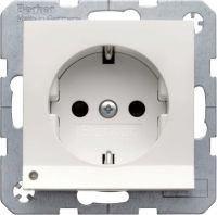SCHUKO-Steckdose 41098982 weiß glänzend
