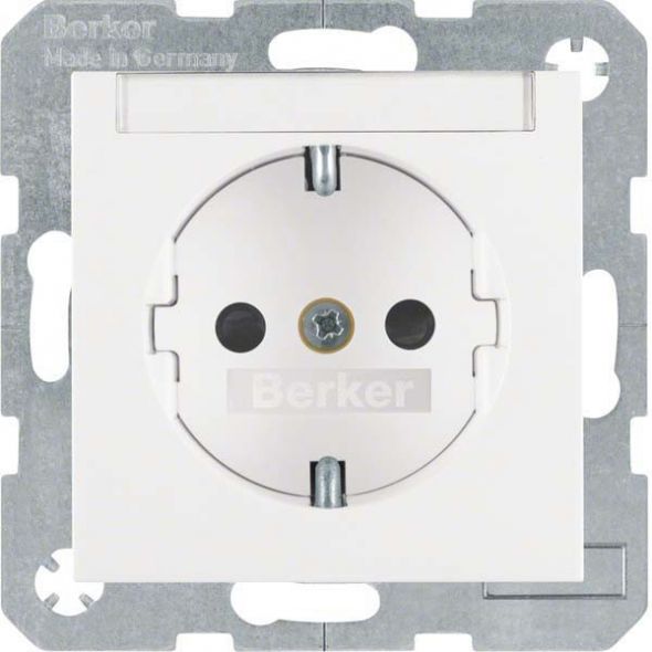 SCHUKO-Steckdose 41491909 polarweiß matt