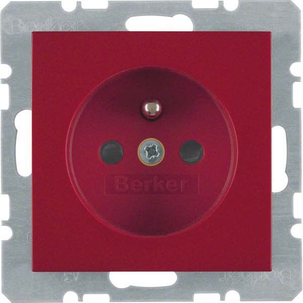 Steckdose 6765768962 rot glänzend