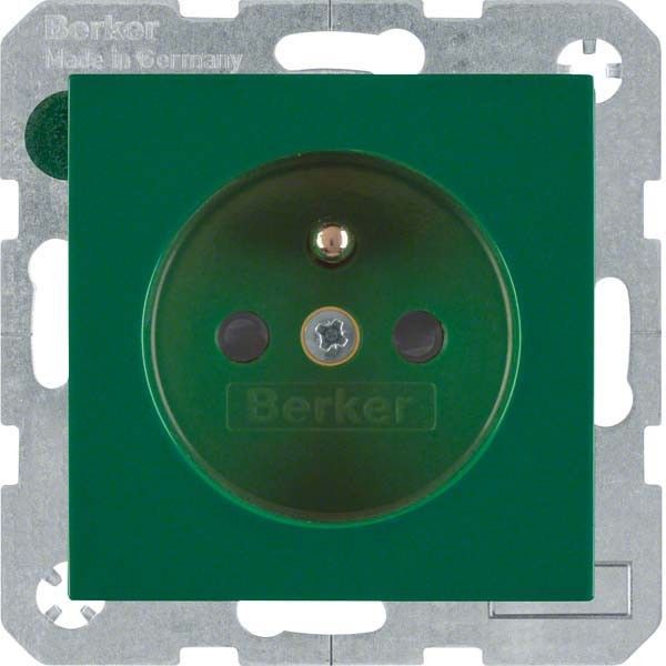 Steckdose 6765768963 grün glänzend