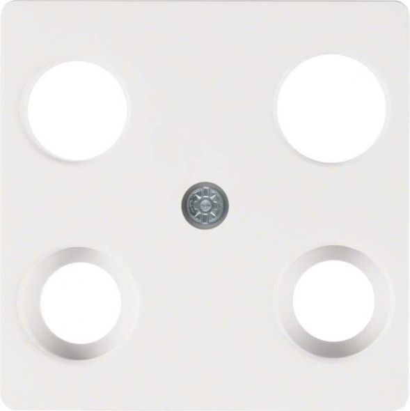 Zentralplatte 148309 polarweiß glänzend