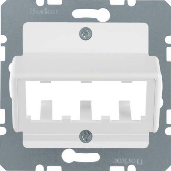 Zentralplatte 14271909 polarweiß matt samt