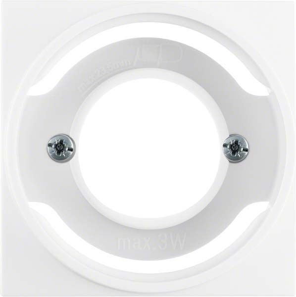 Zentralstück 11988982 weiß glänzend