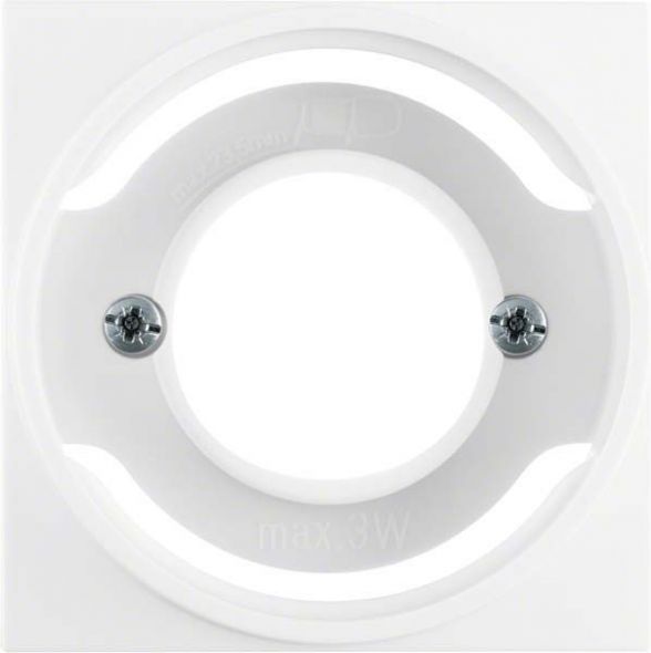 Zentralstück 11988982 weiß glänzend