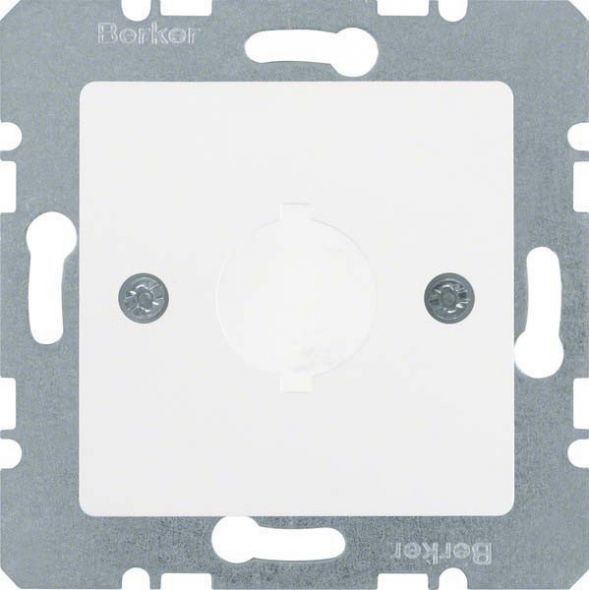 Zentralplatte 143109 polarweiß glänzend