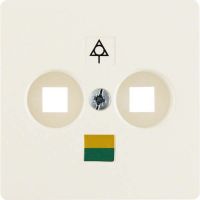 Zentralplatte 140302 weiß glänzend