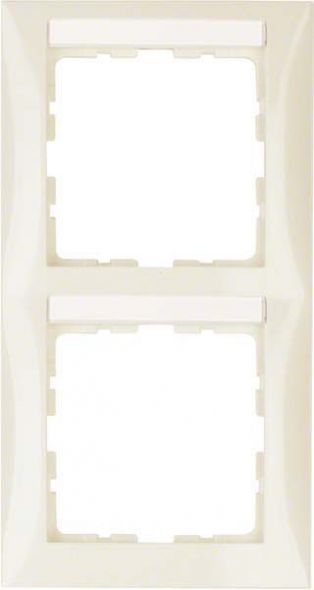 Rahmen 2-fach 10128912 weiß glänzend