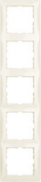 Rahmen 5-fach 10158982 weiß glänzend