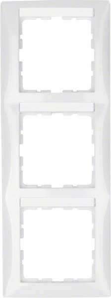 Rahmen 3-fach 10138919 polarweiß glänzend