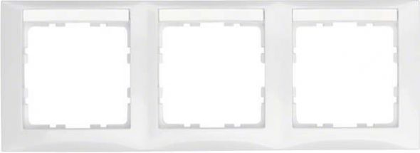 Rahmen 3-fach 10238919 polarweiß glänzend