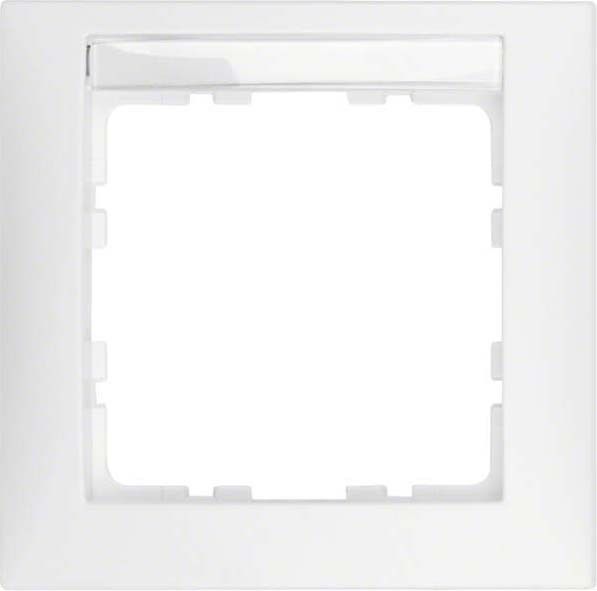 Rahmen 1-fach 10119919 polarweiß matt