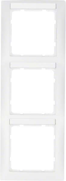 Rahmen 3-fach 10139919 polarweiß matt