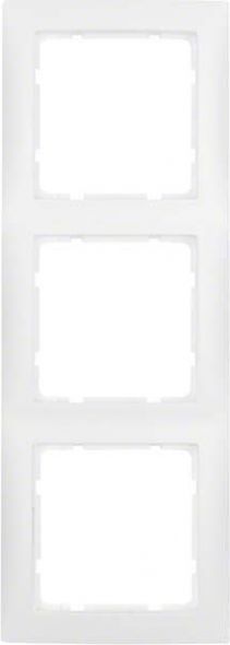 Rahmen 3-fach 10139909 polarweiß matt