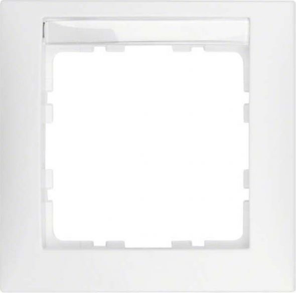 Rahmen 1-fach 10119919 polarweiß matt