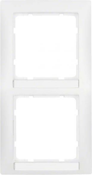 Rahmen 2-fach 10129919 polarweiß matt