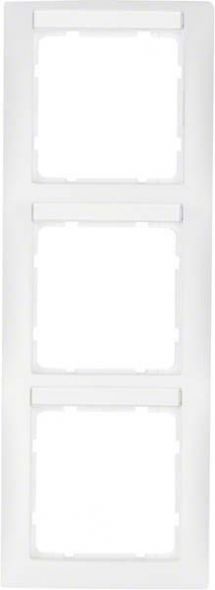 Rahmen 3-fach 10139919 polarweiß matt