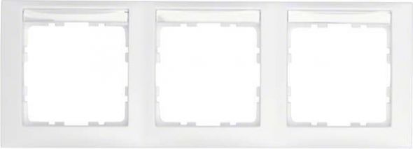 Rahmen 3-fach 10239919 polarweiß matt