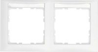 Rahmen 2-fach 10229919 polarweiß matt