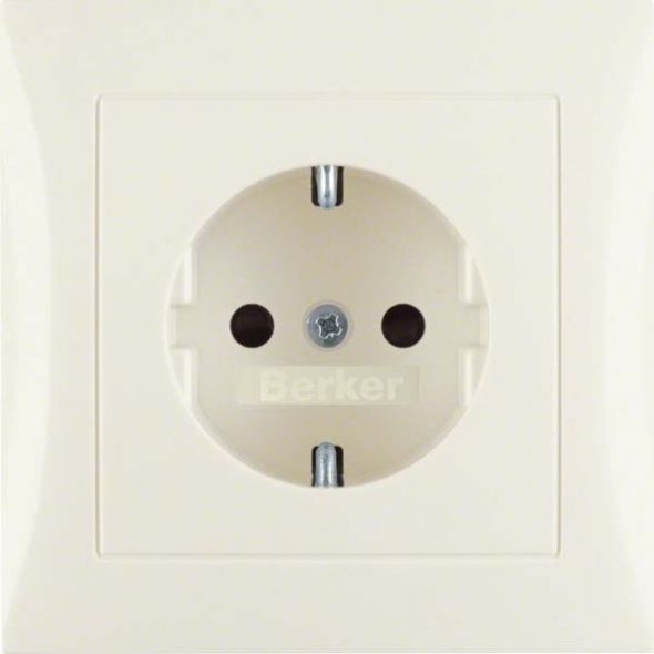 SCHUKO-Steckdose 47428982 weiß glänzend