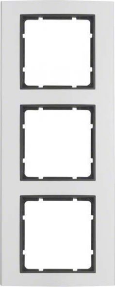 Rahmen 3-fach 10133004 alu anthrazit matt