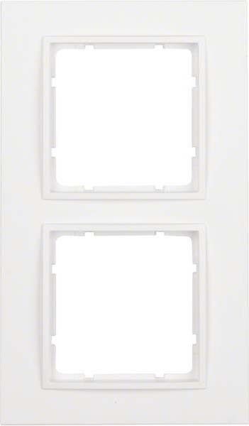 Rahmen 2-fach 10126919 polarweiß matt