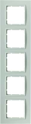 Rahmen 5-fach 10156919 polarweiß matt