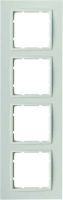 Rahmen 4-fach 10146919 polarweiß matt