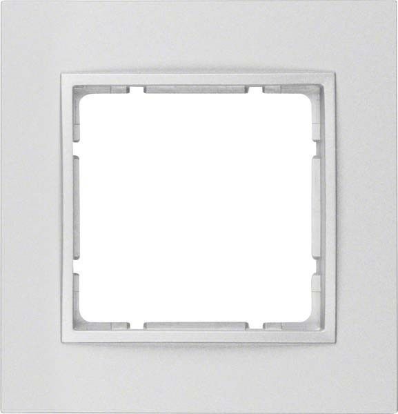 Rahmen 1-fach 10116424 alu matt lackiert